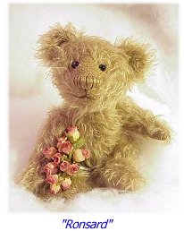 Mohair teddy bear Ronsard